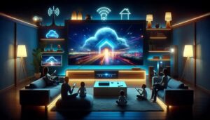 tecnologia de streaming avançada para cinema em casa